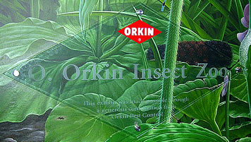 Orkin Insect Zoo Sign at Smithsonian Museum