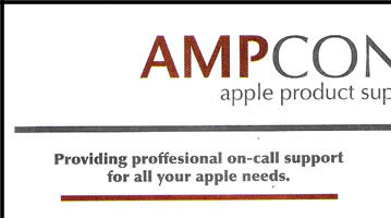Providing proffesional on-call support for all your apple needs.